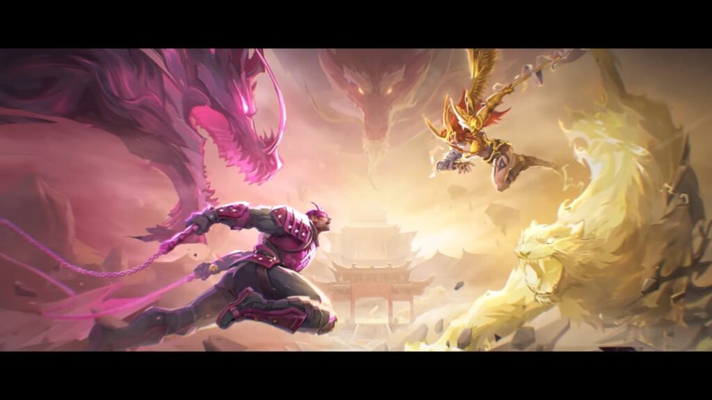 Daredevil uses the "Heart of the Dragon" to battle Angela, the angelic Asgardian sister of Thor.