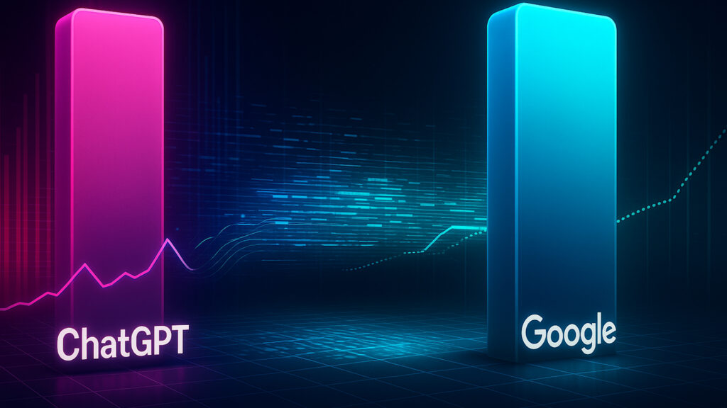 Nearly all ChatGPT users still rely on Google: Data