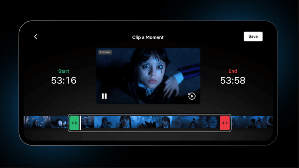 Netflix adds Twitch-like clipping function, complete with an editor DAAPrivacyRightIcon