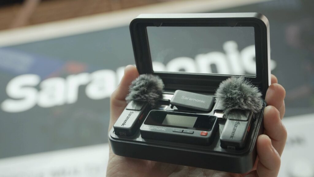 Saramonic Air Discussed – Ultra-Compact Wireless System With Lavalier Mic Input