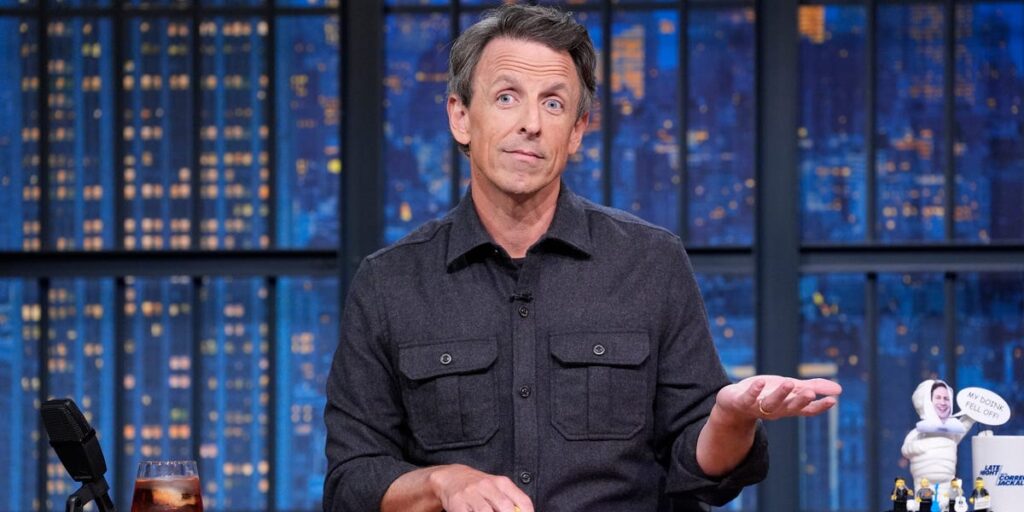 Seth Meyers: Kimmel's Suspension a 'Big Moment' for Democracy