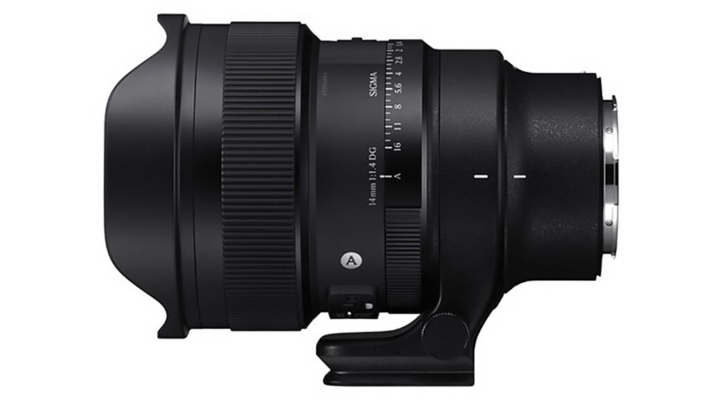 Sigma announces that its 14mm F1.4 Art lens will only be made to order