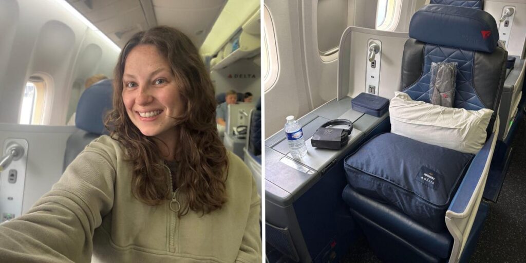 Surprises Sitting in Delta One on an International Flight
