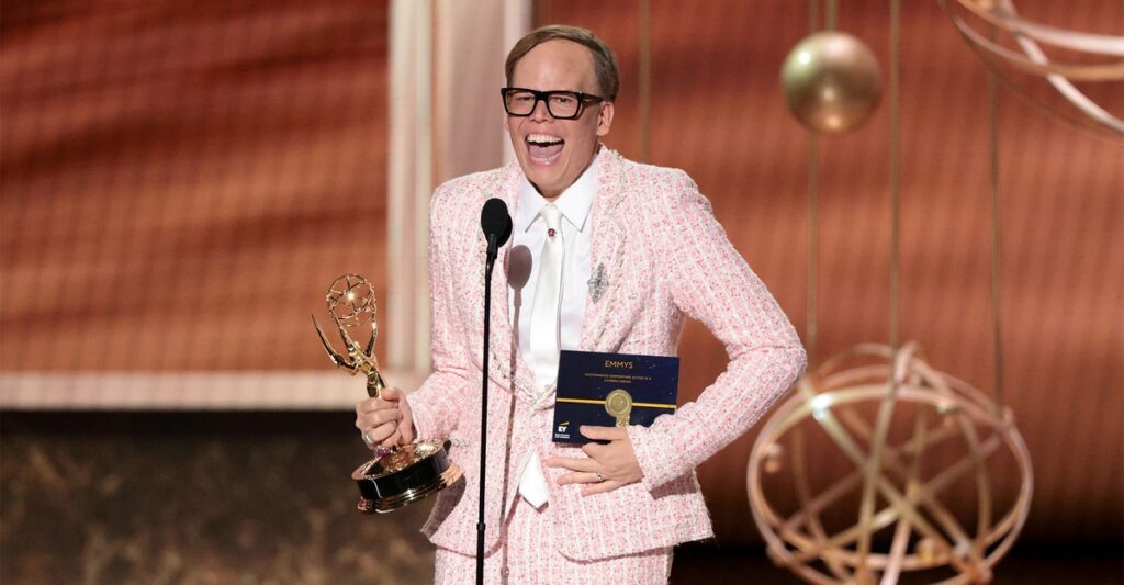 The Emmys Speech That Captured the Hollywood Slog