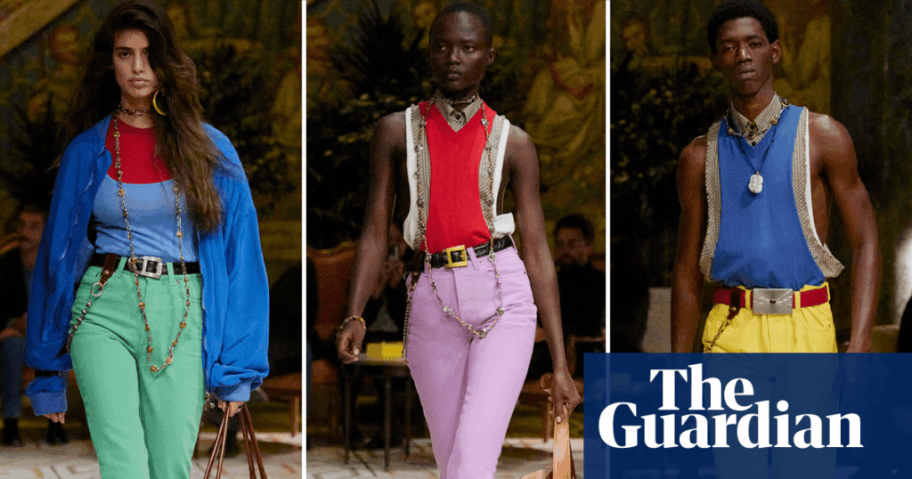 Versace’s Dario Vitale evokes spirit of Gianni with suggestive debut | Versace