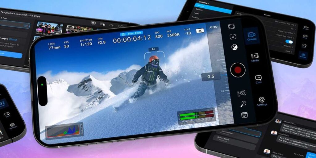 Advanced Open Gate Recording With Apple Log Comes to iPhones With the Latest Blackmagic Camera App Update