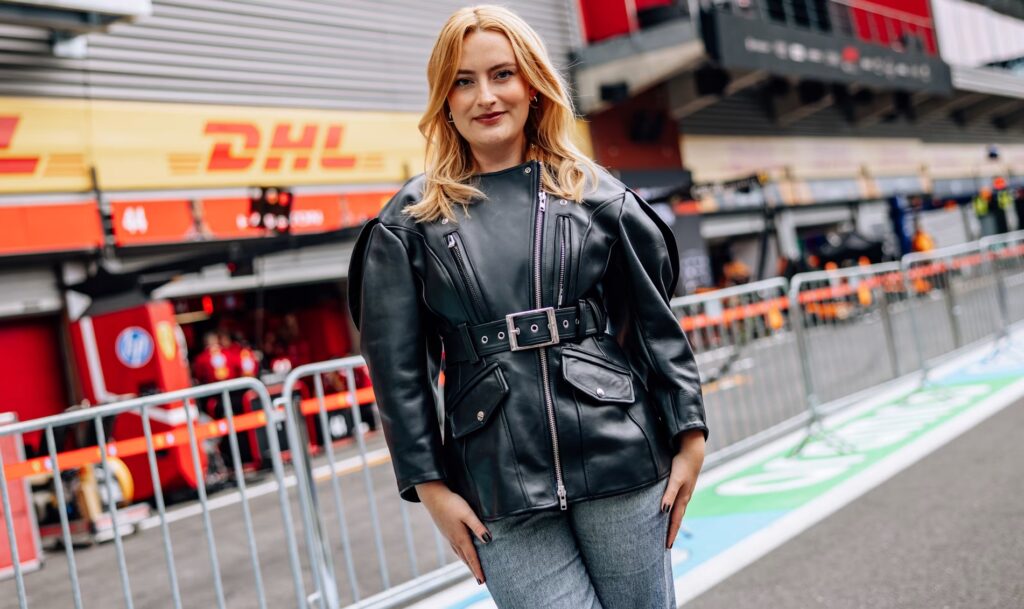 As motorsports content revs up, Amelia Dimoldenberg will become F1's 'Passenger Princess'
