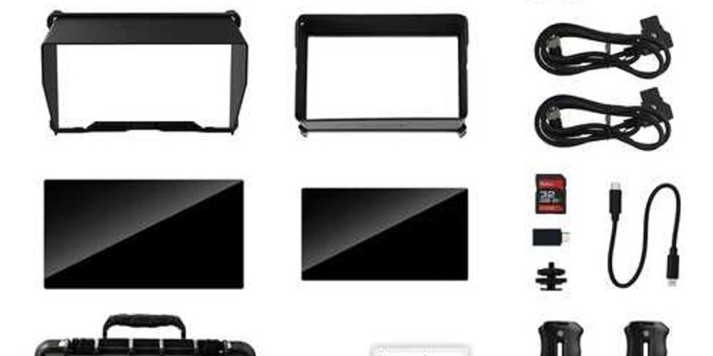 Hollyland Pyro 7 & 5 Wireless Transceiver Monitor Kit