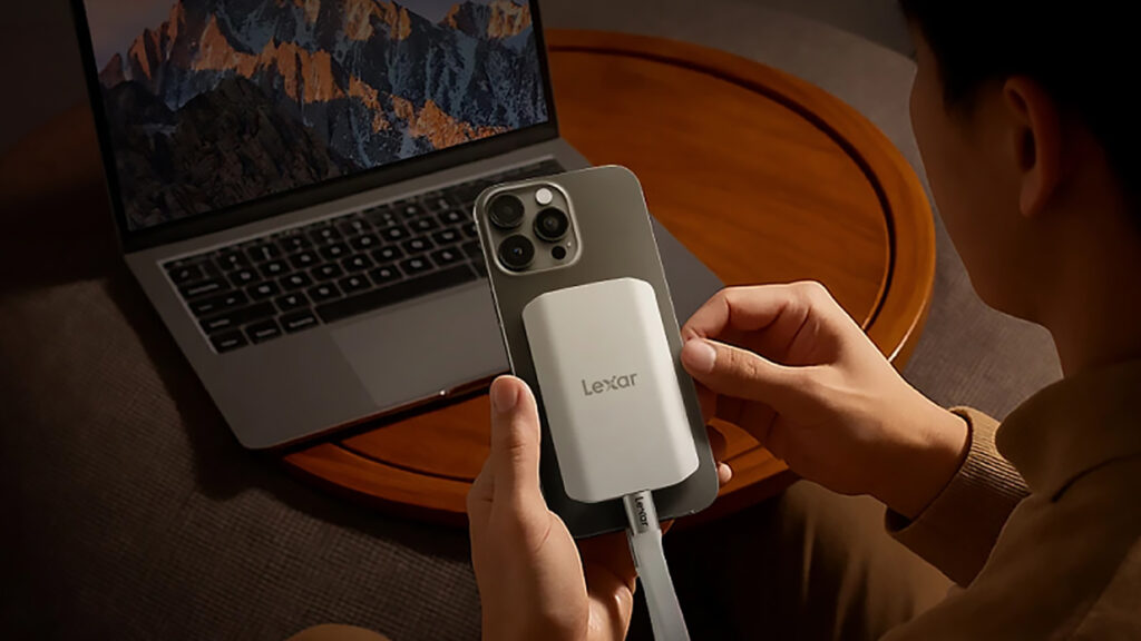 Lexar launches ES5 magnetic portable SSD for smartphones