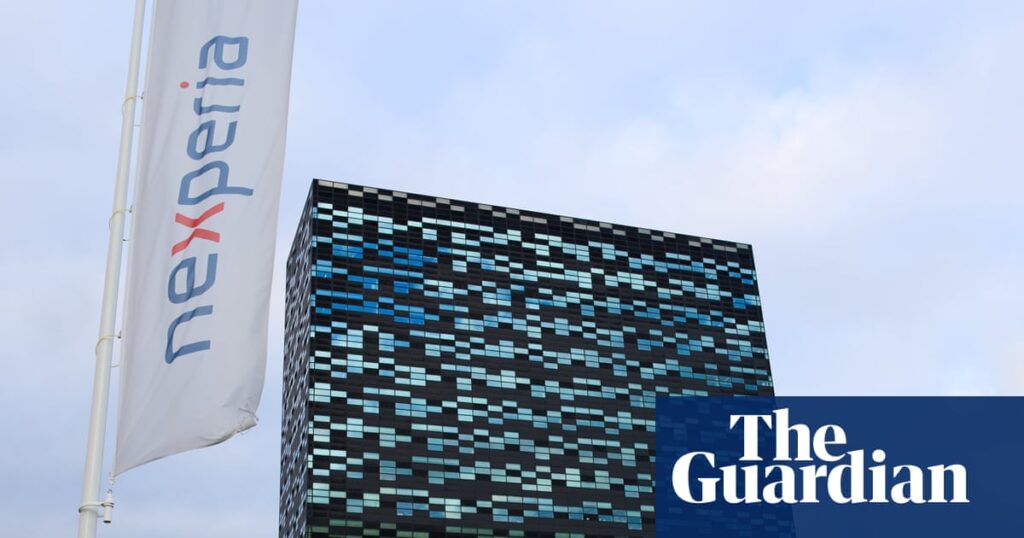 Nexperia halts chip supplies to China in threat to global car production | Automotive industry Nexperia halts chip supplies to China in threat to global car production | Automotive industry