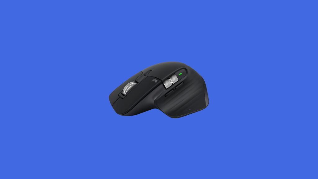 Teh MX Master 3s mouse.