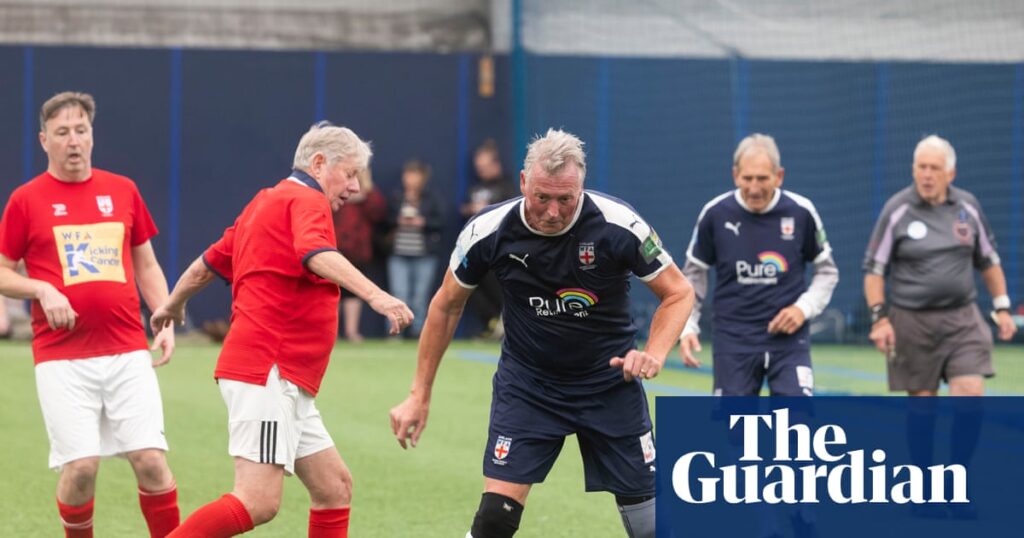 The beautiful stroll: England’s seniors take walking football to world stage | Sport