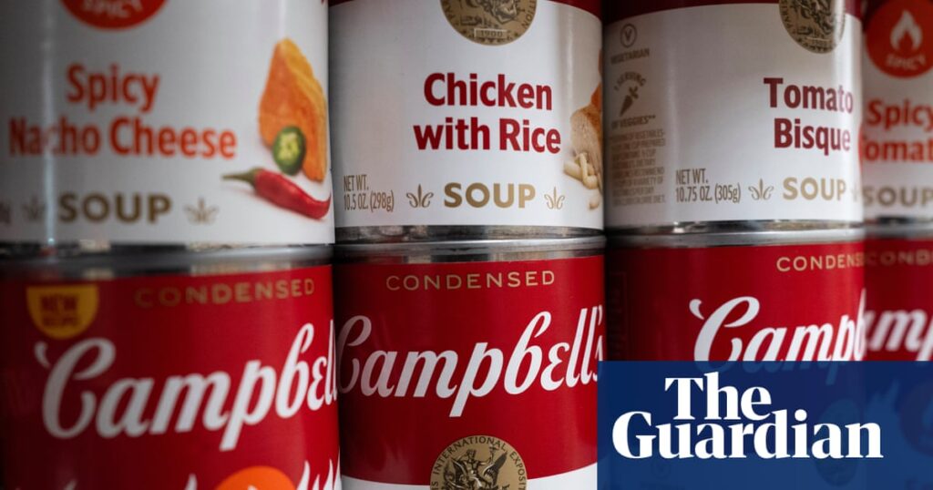Campbell’s Soup executive called its products food for ‘poor people’, lawsuit alleges | US news Campbell’s Soup executive called its products food for ‘poor people’, lawsuit alleges | US news