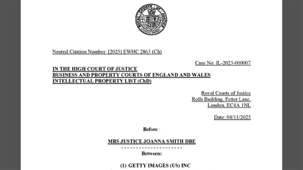 Getty Images claims limited victory in lawsuit against Stability AI Getty Images claims limited victory in lawsuit against Stability AI