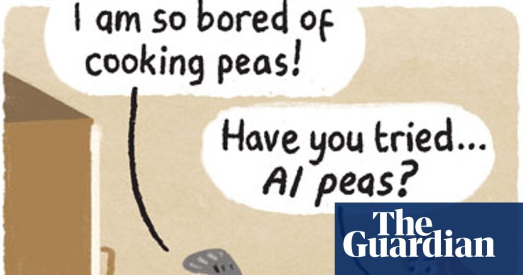 Give peas a chance – even AI peas: the Stephen Collins cartoon