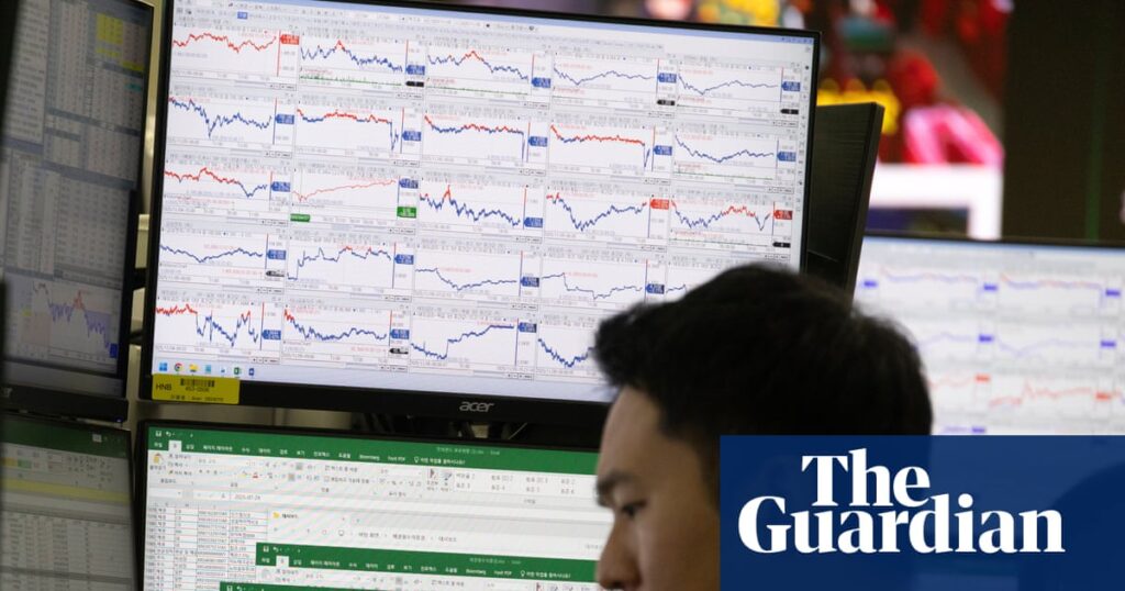 Global stock markets fall sharply over AI bubble fears | Stock markets Global stock markets fall sharply over AI bubble fears | Stock markets
