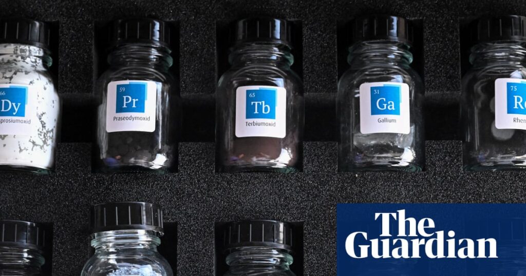 Inside Trump’s scramble to reduce US dependence on Chinese rare-earth metals | Critical minerals