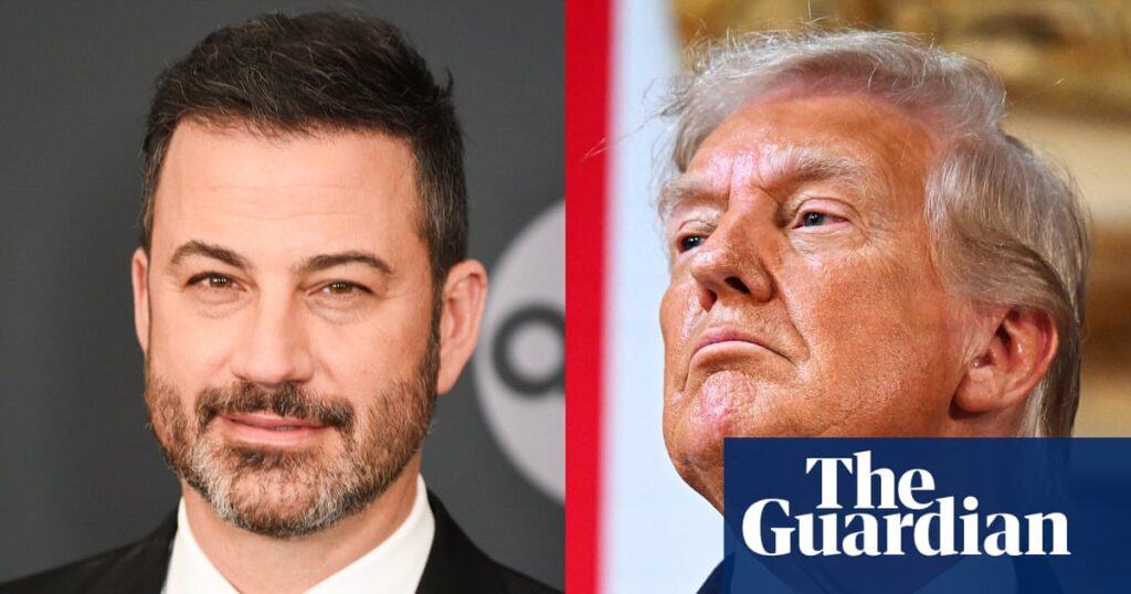 Jimmy Kimmel accuses Trump of trying to get him fired and tells him: ‘Quiet, piggy’ | US news Jimmy Kimmel accuses Trump of trying to get him fired and tells him: ‘Quiet, piggy’ | US news