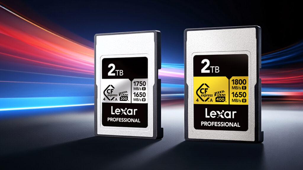 Lexar launches 2 TB Gold and Silver CFexpress 4.0 Type A cards Lexar launches 2 TB Gold and Silver CFexpress 4.0 Type A cards