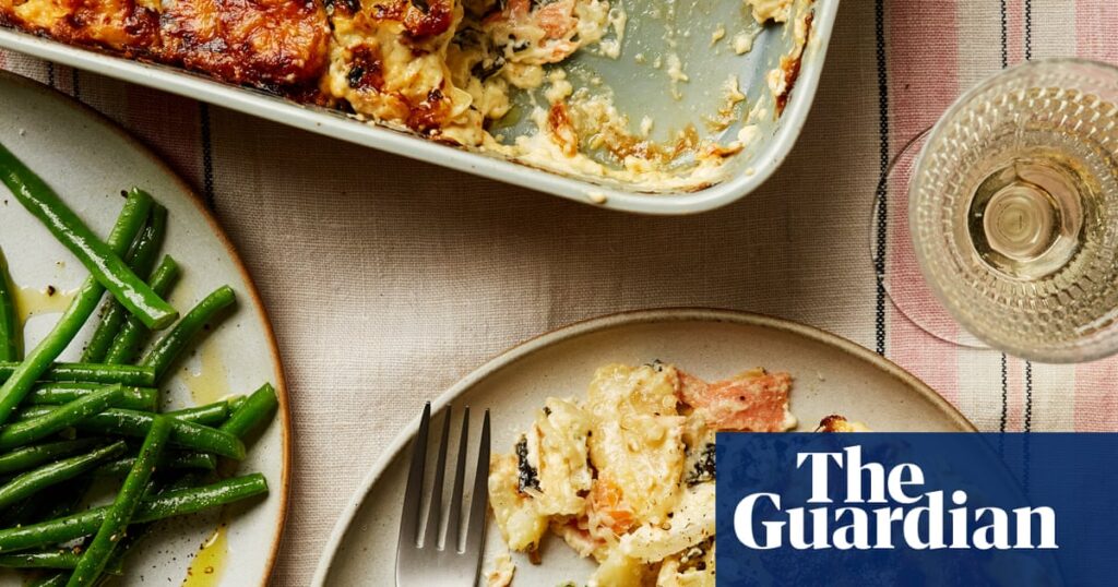 Smoked trout gratin and mulled wine roasties: Poppy O’Toole’s recipes for potatoes | Food Smoked trout gratin and mulled wine roasties: Poppy O’Toole’s recipes for potatoes | Food
