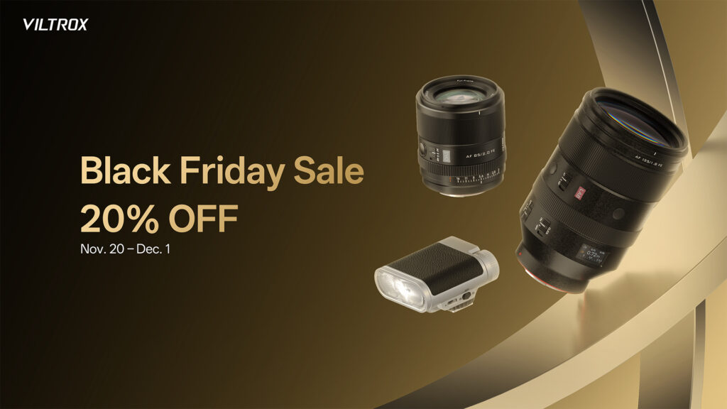 Viltrox Offers 20% Off All Lenses and Gear for Black Friday MZed Fall Giveaway 2025 – Win One of Five $100 B&H Gear Vouchers