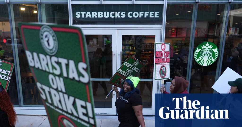 ‘No contract, no coffee’: what to know about the Starbucks workers’ strike in over 40 US cities | Starbucks ‘No contract, no coffee’: what to know about the Starbucks workers’ strike in over 40 US cities | Starbucks