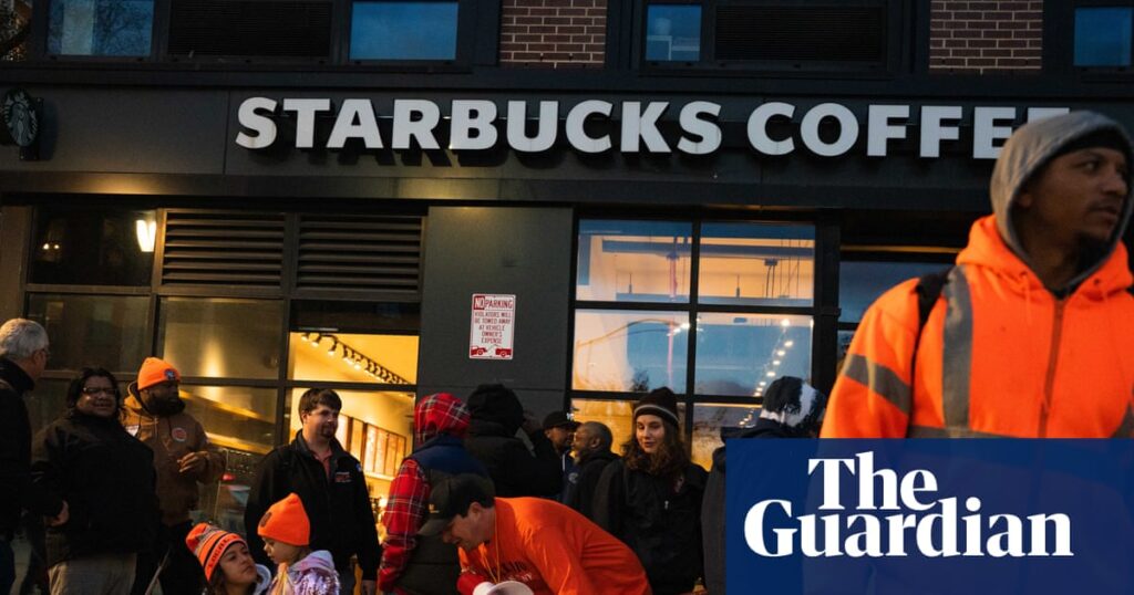 ‘Red cup rebellion’: striking Starbucks baristas urge customers to stay away | Starbucks ‘Red cup rebellion’: striking Starbucks baristas urge customers to stay away | Starbucks