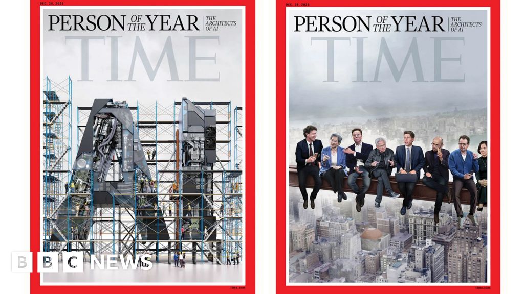 ‘Architects of AI’ named Time Magazine’s Person of the Year 'Architects of AI' named Time Magazine's Person of the Year