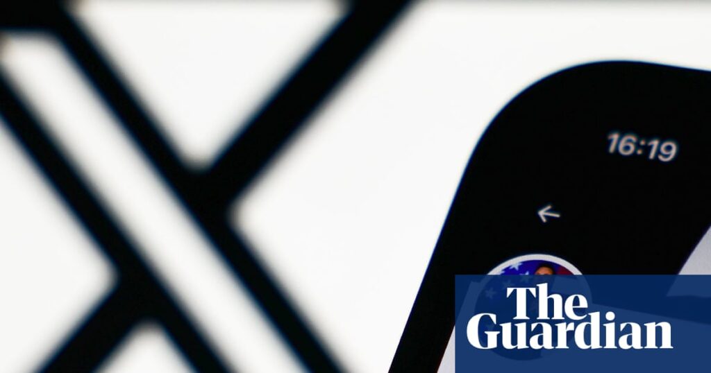 Elon Musk’s X fined €120m by EU in first clash under new digital laws | Elon Musk Elon Musk’s X fined €120m by EU in first clash under new digital laws | Elon Musk