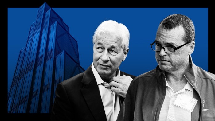 How JPMorgan lured a Buffett protégé A montage of Jamie Dimon and Todd Combs and the JPMorgan headquarters