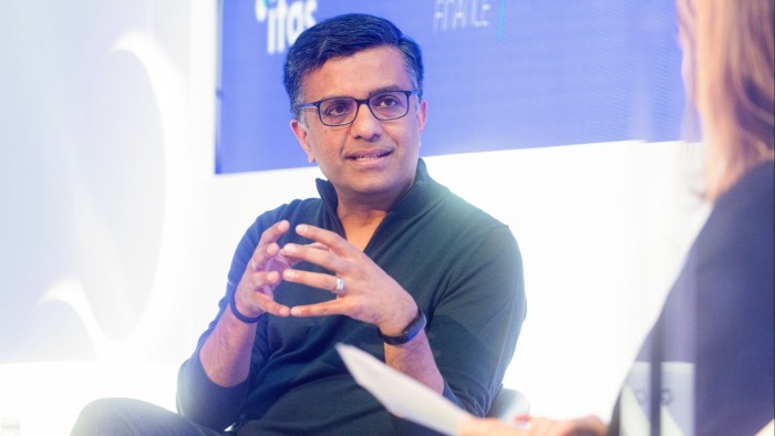 Monzo board should stand firm on its chief executive switch TS Anil gestures with his hands while speaking during an interview.