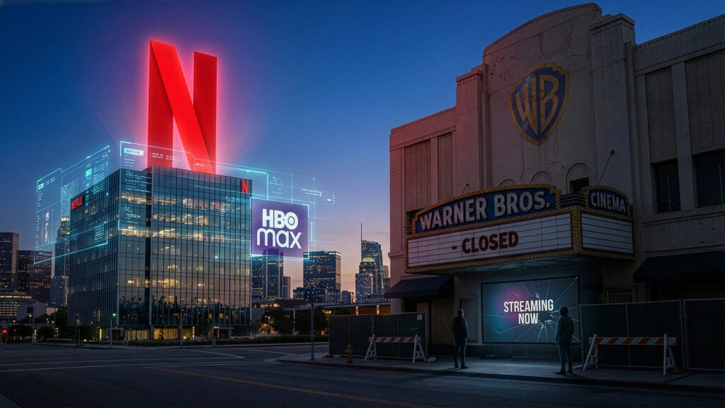Netflix Acquires Warner Bros. Discovery for $83 Billion – Streaming Giant’s Business Model Poses Existential Threat to Theatrical Exhibition Netflix Acquires Warner Bros. Discovery for $83 Billion – Streaming Giant's Business Model Poses Existential Threat to Theatrical Exhibition